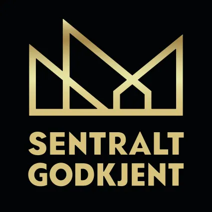 Sentralt godkjent av Direktoratet for byggkvalitet